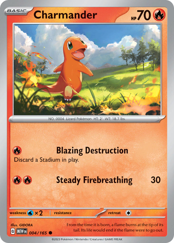 Charmander | Pokemon 151 004/165