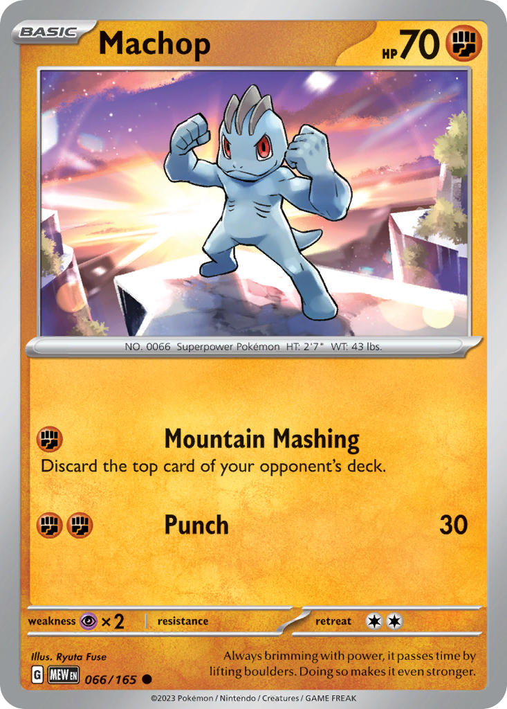 Machop | Pokemon 151 066/165