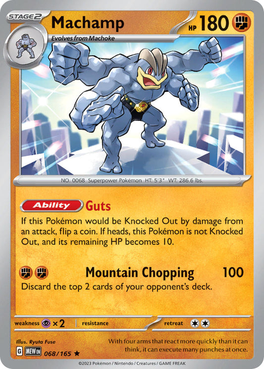 Machamp | Pokemon 151 068/165
