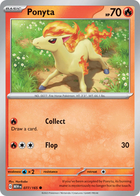 Ponyta | Pokemon 151 077/165
