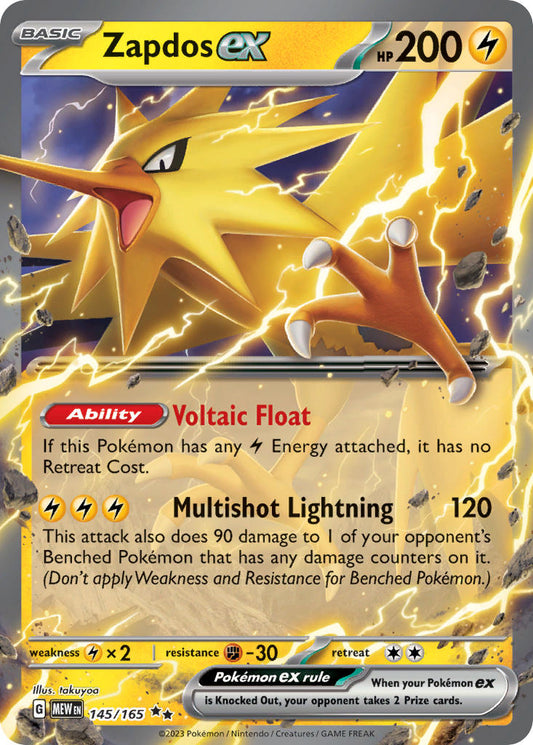 Zapdos ex | Pokemon 151 145/165