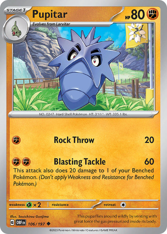 Pupitar | Obsidian Flames 106/197