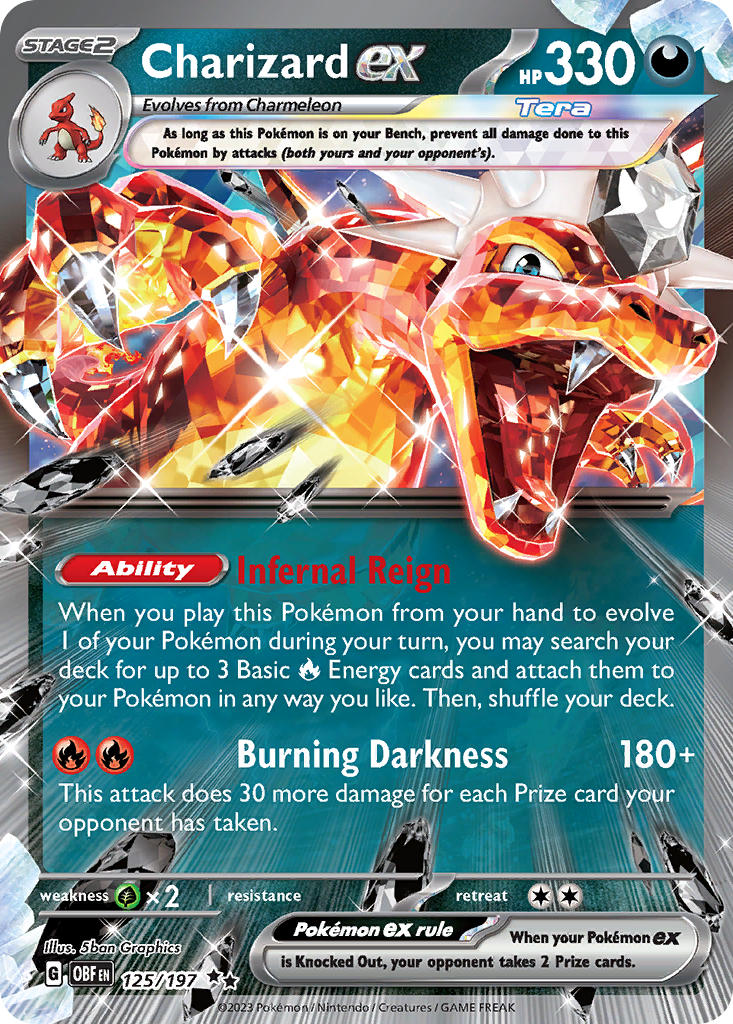 Charizard ex | Obsidian Flames 125/197