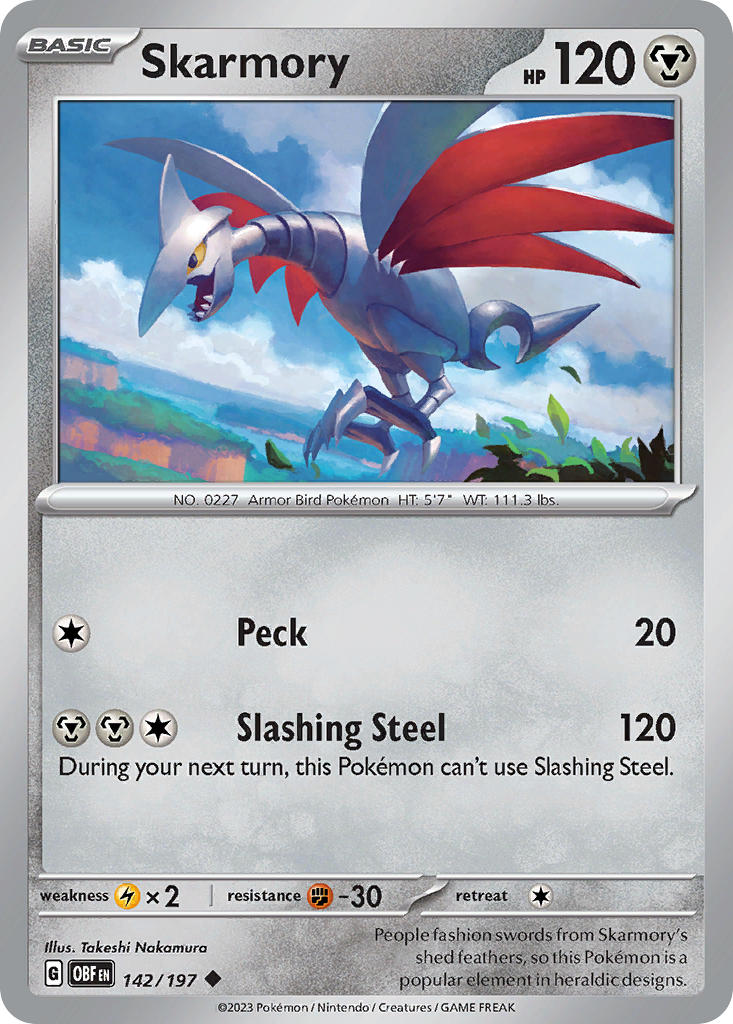 Skarmory | Obsidian Flames 142/197