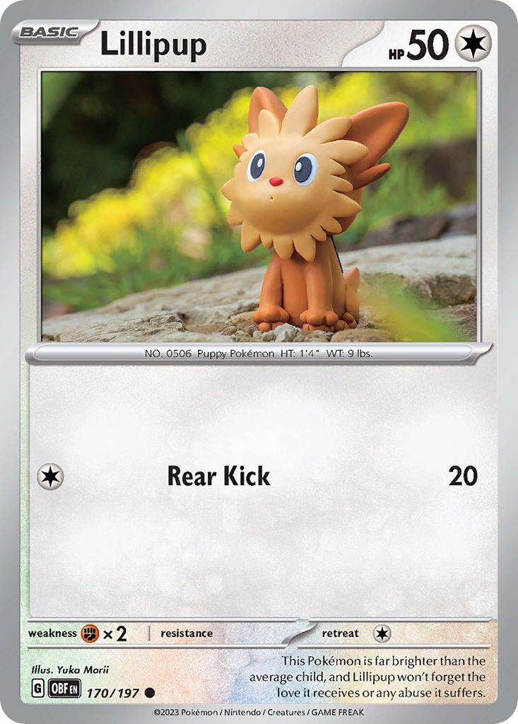 Lillipup | Obsidian Flames 170/197
