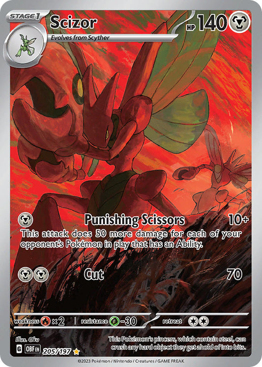 Scizor | Obsidian Flames 205/197