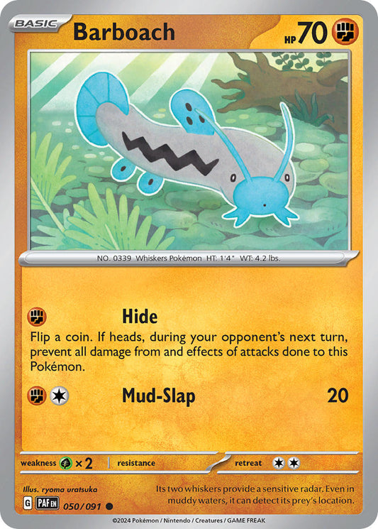 Barboach | Paldean Fates 50/91