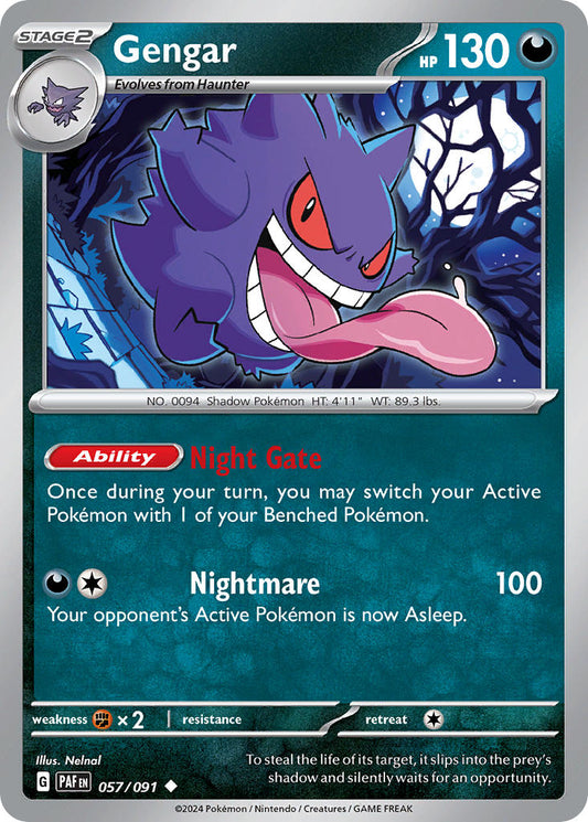 Gengar | Paldean Fates 57/91