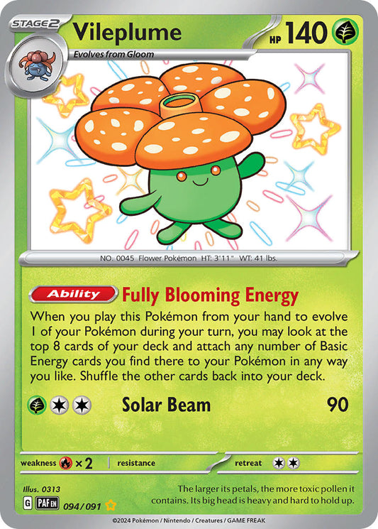 Vileplume | Paldean Fates 94/91