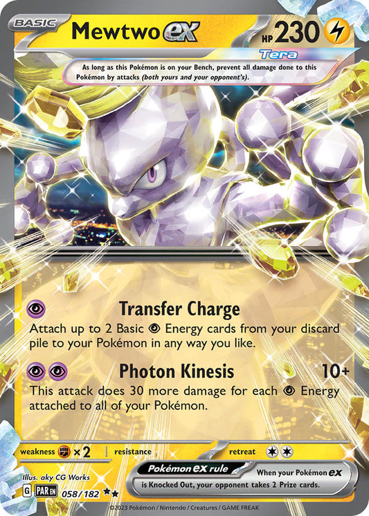 Mewtwo ex | Paradox Rift 58/182