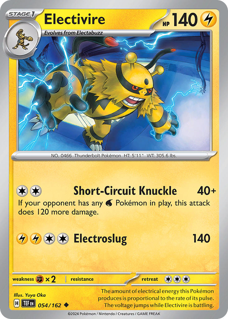 Electivire | Temporal Forces 054/162