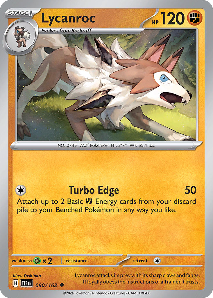 Lycanroc | Temporal Forces 090/162