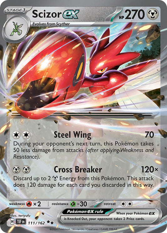 Scizor ex | Temporal Forces 111/162