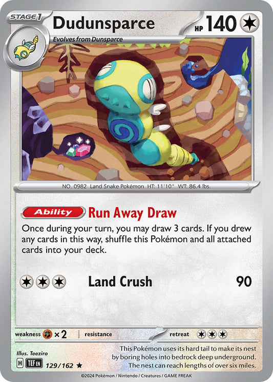 Dudunsparce | Temporal Forces 129/162