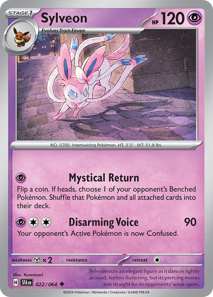 Sylveon | Shrouded Fable 22/64