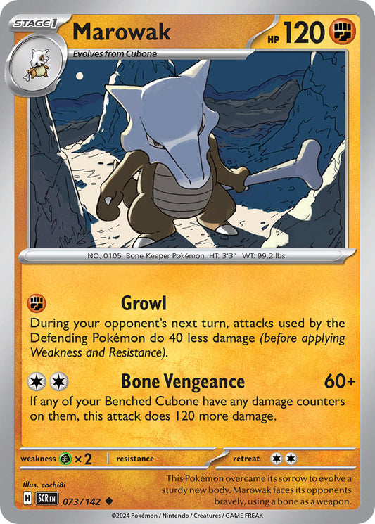 Marowak | Stellar Crown 073/142