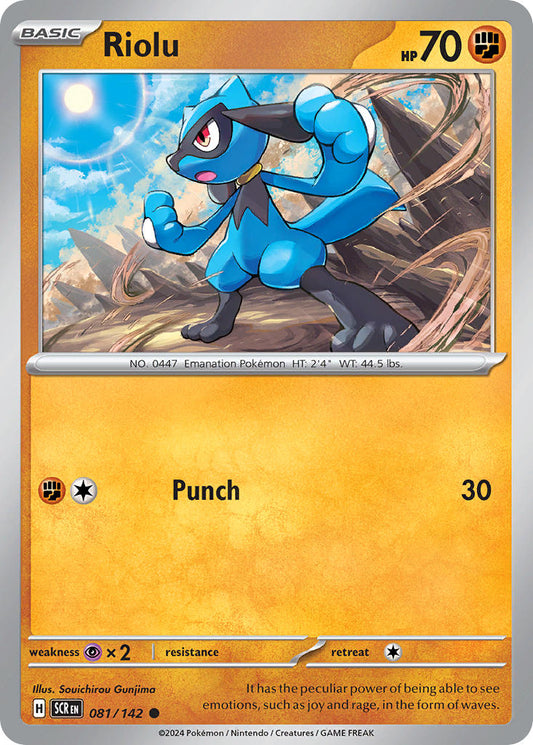Riolu | Stellar Crown 081/142