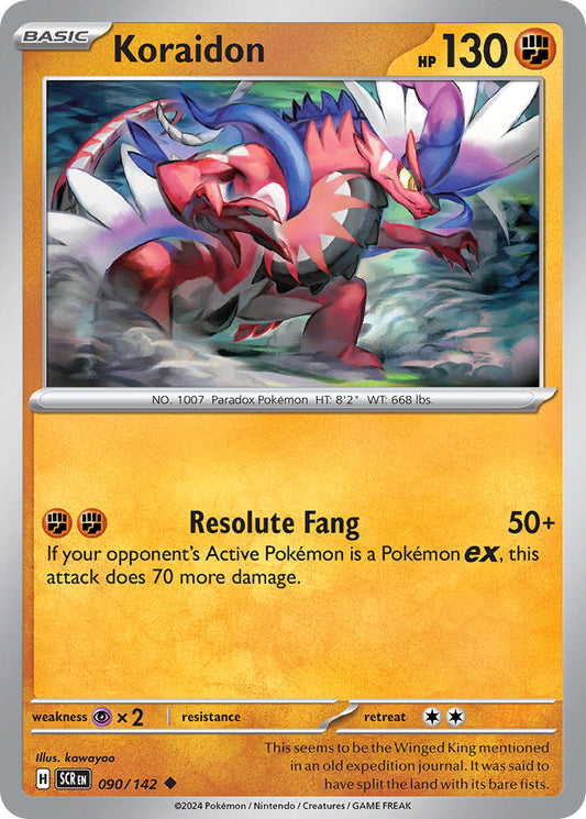 Koraidon | Stellar Crown 090/142