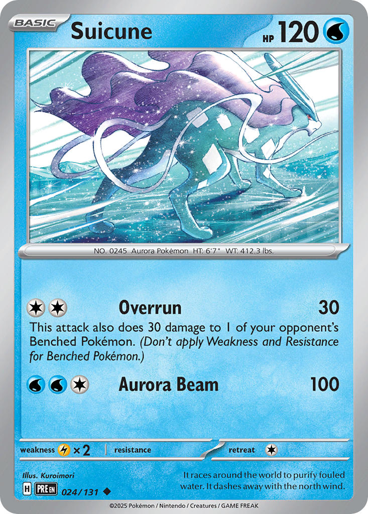 Suicune | Prismatic Evolutions 024/131