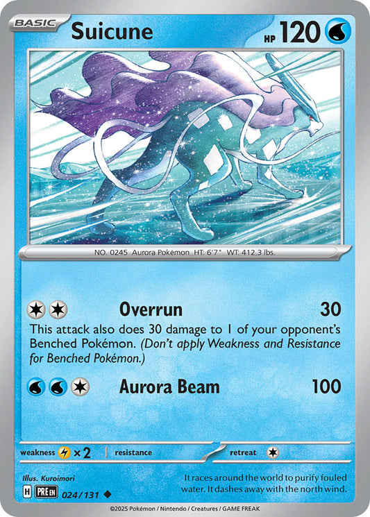 Suicune | Prismatic Evolutions 024/131