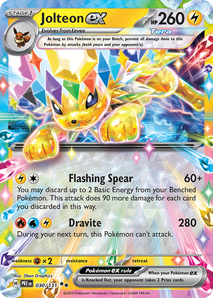 Jolteon ex | Prismatic Evolutions 030/131