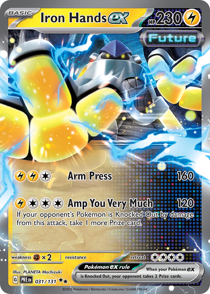 Iron Hands ex | Prismatic Evolutions 031/131