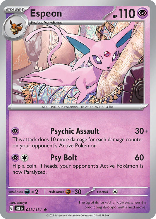 Espeon | Prismatic Evolutions 033/131