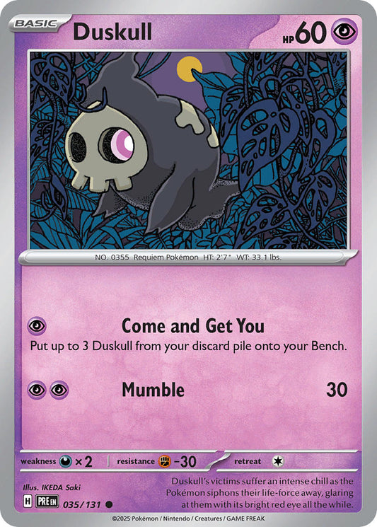 Duskull | Prismatic Evolutions 035/131