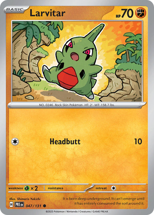 Larvitar | Prismatic Evolutions 047/131