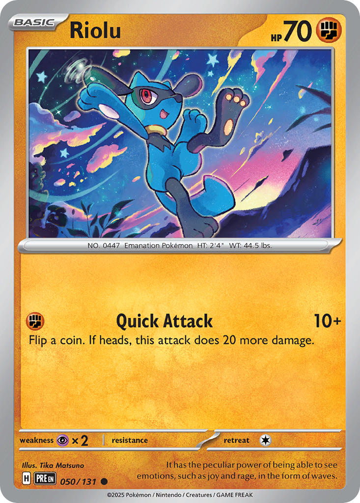 Riolu | Prismatic Evolutions 050/131