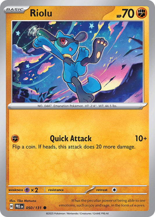 Riolu | Prismatic Evolutions 050/131