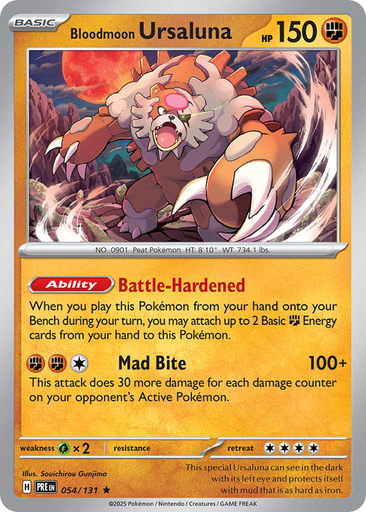 Bloodmoon Ursaluna | Prismatic Evolutions 054/131
