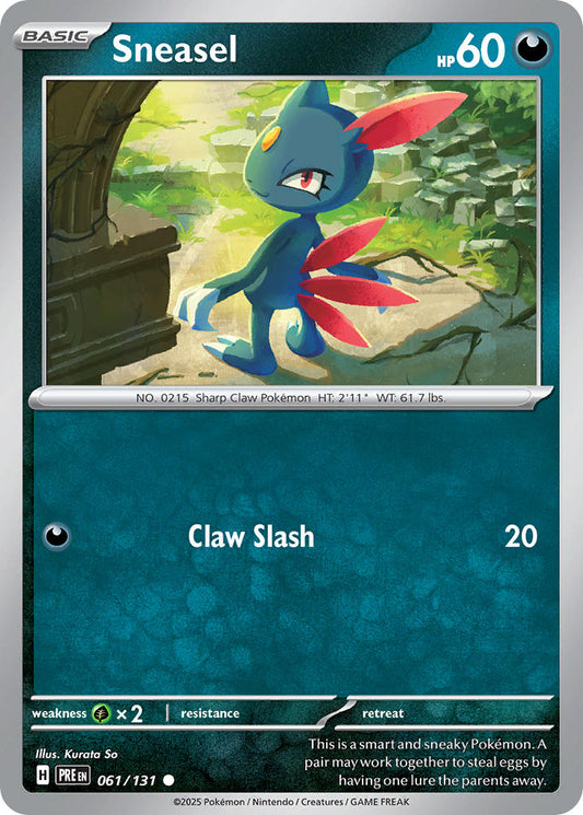 Sneasel | Prismatic Evolutions 061/131