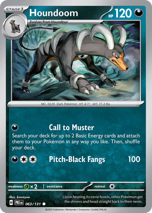 Houndoom | Prismatic Evolutions 063/131