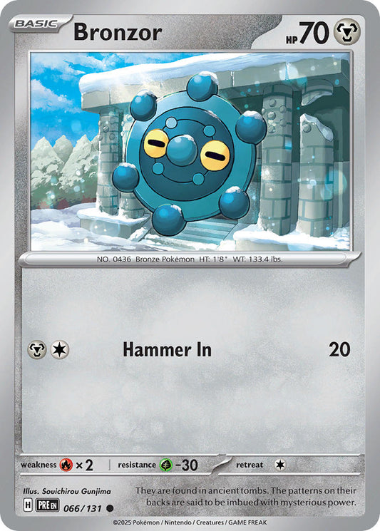 Bronzor | Prismatic Evolutions 066/131