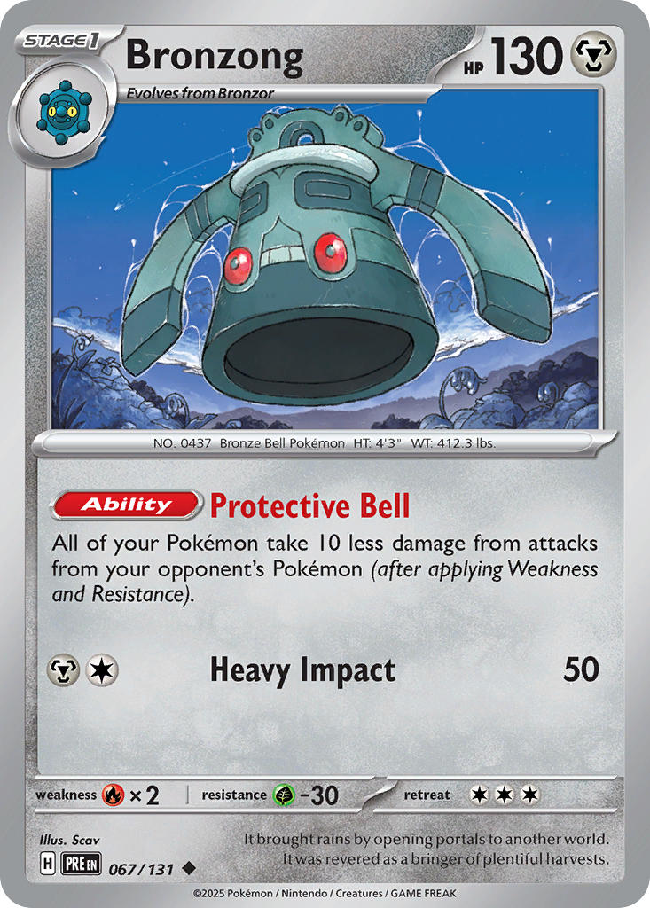 Bronzong | Prismatic Evolutions 067/131