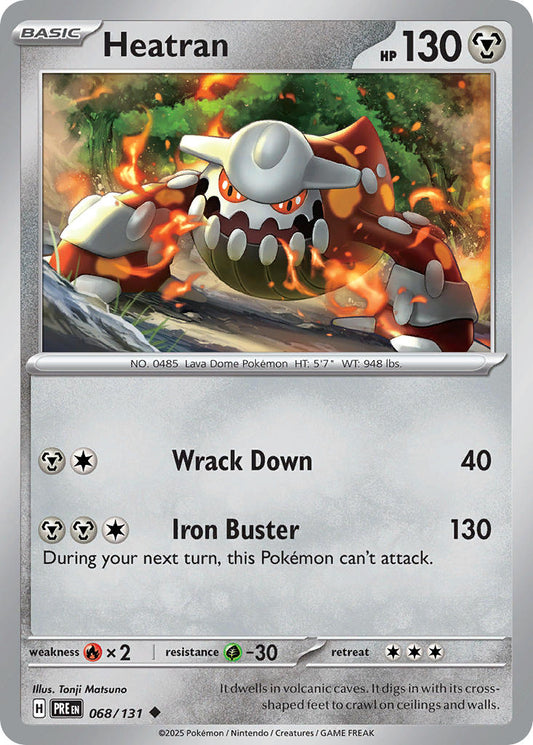 Heatran | Prismatic Evolutions 068/131