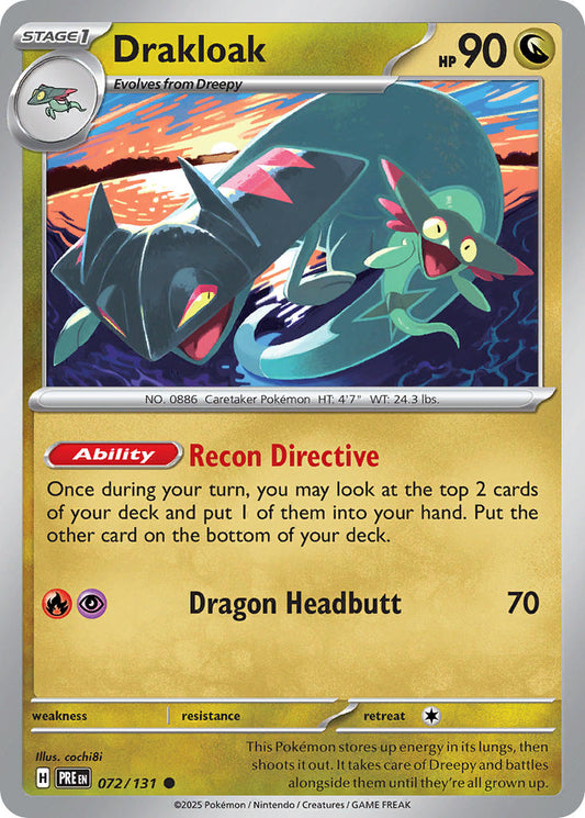 Drakloak | Prismatic Evolutions 072/131
