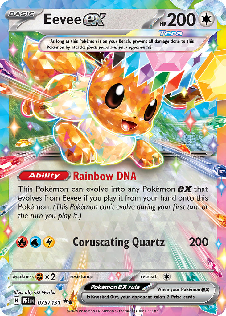 Eevee ex | Prismatic Evolutions 075/131