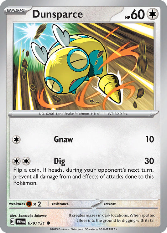 Dunsparce | Prismatic Evolutions 079/131