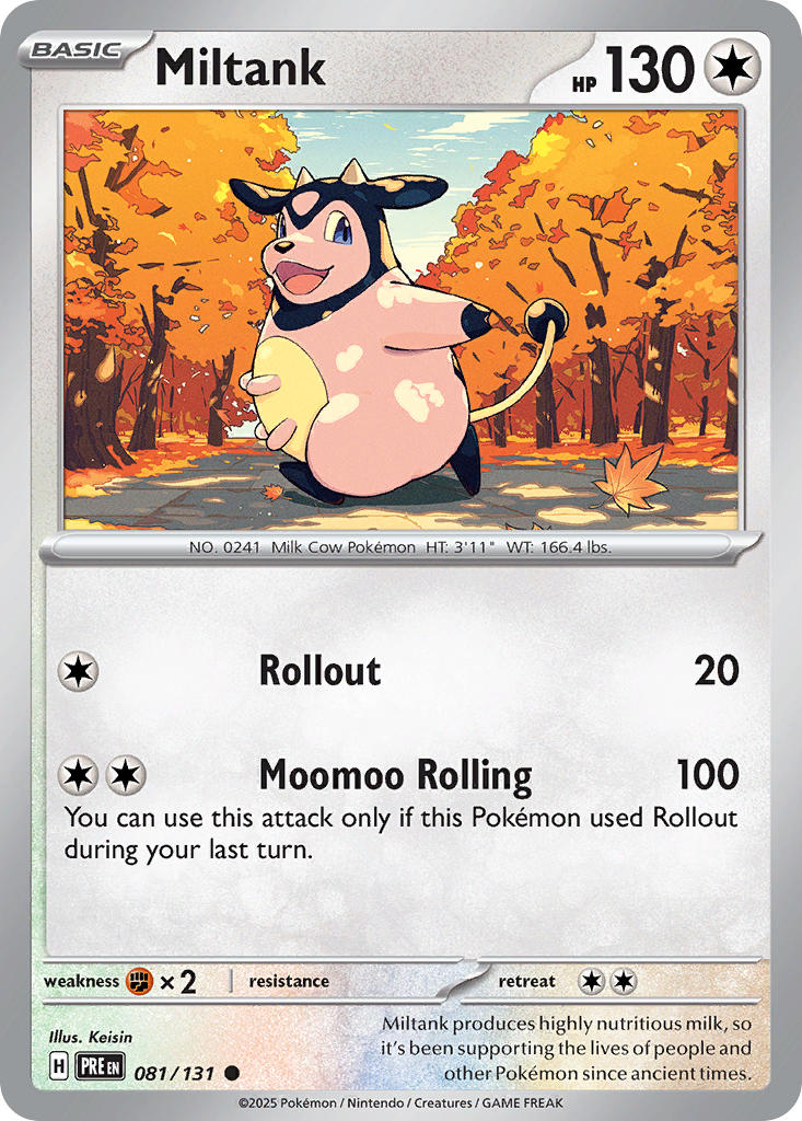Miltank | Prismatic Evolutions 081/131