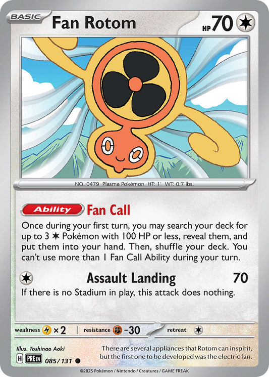 Fan Rotom | Prismatic Evolutions 085/131