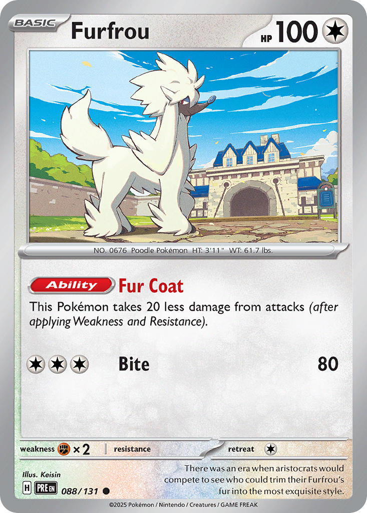 Furfrou | Prismatic Evolutions 088/131
