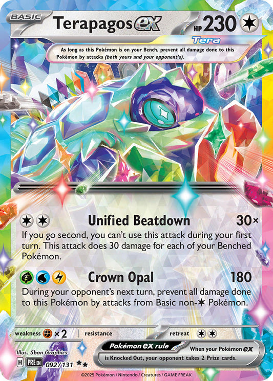 Terapagos ex | Prismatic Evolutions 092/131