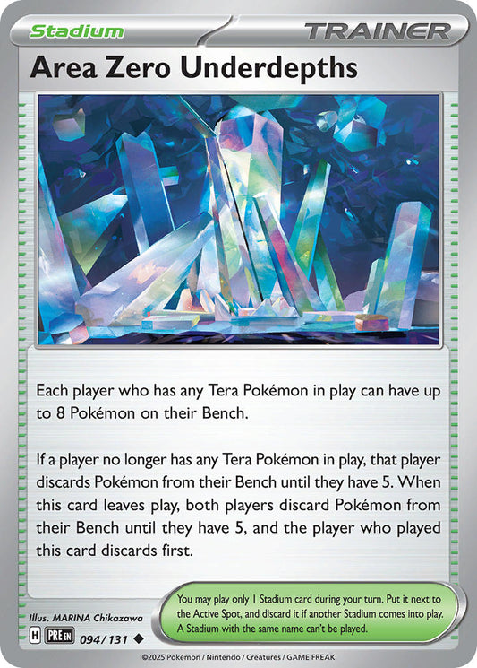 Area Zero Underdepths | Prismatic Evolutions 094/131