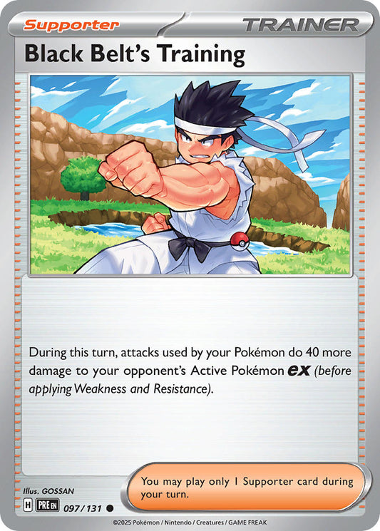 Black Belt's Training | Prismatic Evolutions 097/131