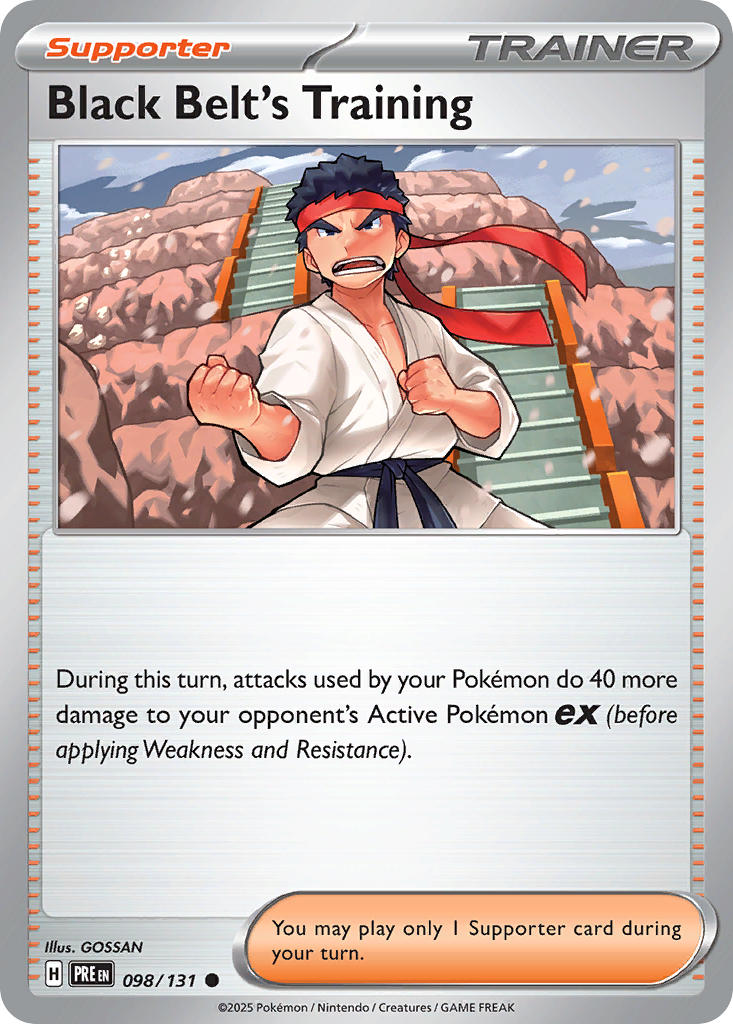 Black Belt's Training | Prismatic Evolutions 098/131