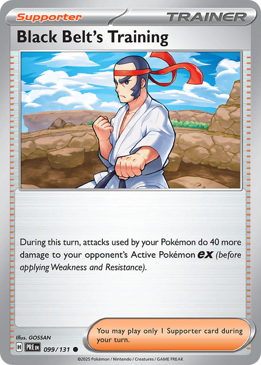 Black Belt's Training | Prismatic Evolutions 099/131
