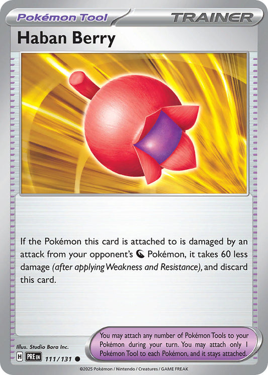 Haban Berry | Prismatic Evolutions 111/131