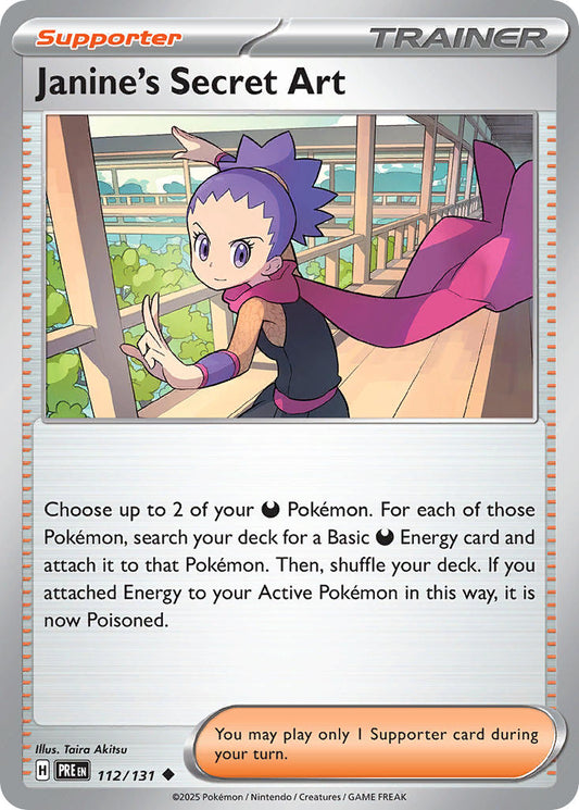 Janine's Secret Art | Prismatic Evolutions 112/131